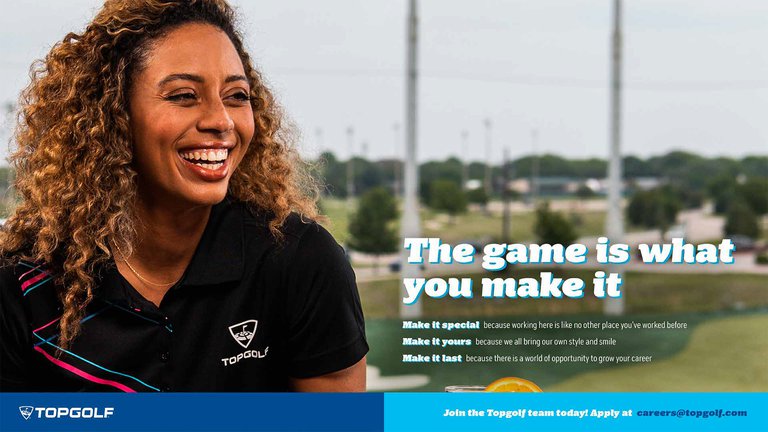 Topgolf lady